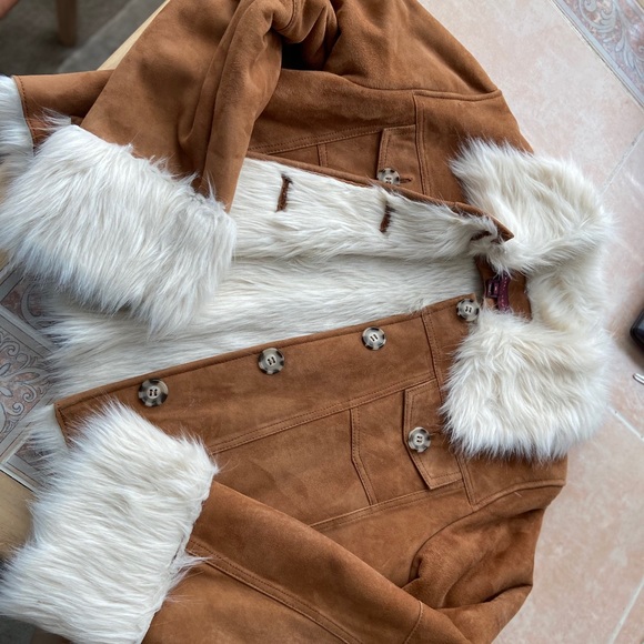 NWOT GEN SUEDE & FAUX FUR JACKET - Picture 5 of 5